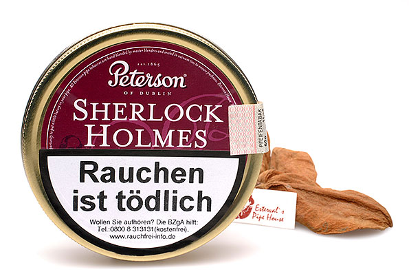 Peterson Sherlock Holmes Pipe tobacco 50g Tin